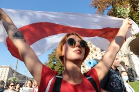 March of solidarity with Belarusian women