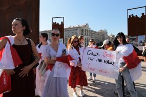 March of solidarity with Belarusian women