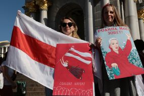 March of solidarity with Belarusian women