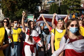 March of solidarity with Belarusian women