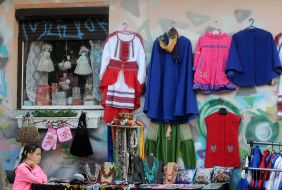 Торгові ряди на Андріївському узвозі