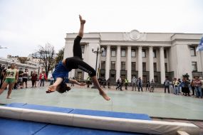 Demonstration performance of Olympic College students