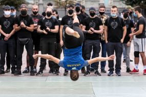 Demonstration performance of Olympic College students