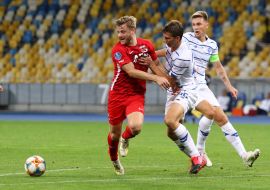 Game moment of the match