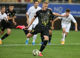 Game moment of the match