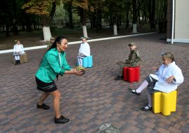 Pupils of the boarding school"Cadet Corps"