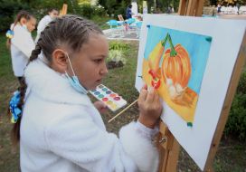 Pupils of the boarding school"Cadet Corps"