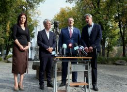 Olesya Stasyuk, Oleksandr Tkachenko, Anton Herashchenko, Serhiy Kasyanchuk