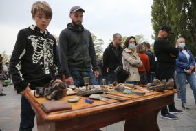 March in memory of the anniversary of the shootings in Babyn Yar