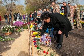 Панихида по погибшим в авиакатастрофе военного самолета Ан-26