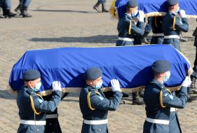 Farewell ceremony for the victims of the An-26 disaster
