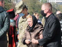 Farewell ceremony for the victims of the An-26 disaster