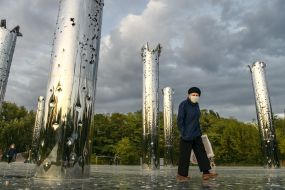 Audiovisual installation in  Babyn Yar