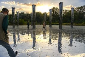 Audiovisual installation in  Babyn Yar
