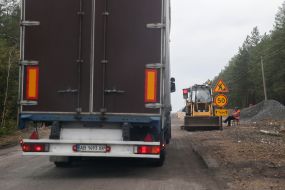 Road repair in Zhytomyr region