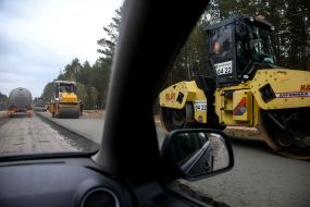 Road repair in Zhytomyr region