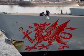 Royal Navy destroyer "Dragon"