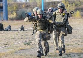 Конкурс на лучший взвод радиационной, химической, биологической разведки Командования Сухопутных войск ВСУ