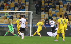 Football. League of Nations. The national team of Ukraine is the national team of Germany