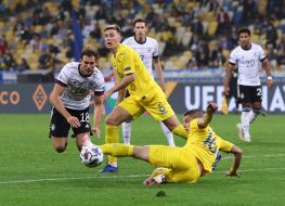 Football. League of Nations. The national team of Ukraine is the national team of Germany