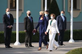 Агата Корнхаузер-Дуда та Олена Зеленська