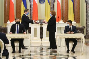 Andrzej Duda nd Vladimir Zelensky