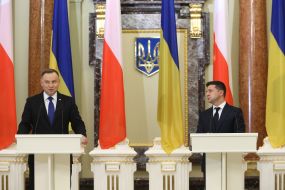 Andrzej Duda nd Vladimir Zelensky