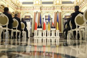 Andrzej Duda nd Vladimir Zelensky
