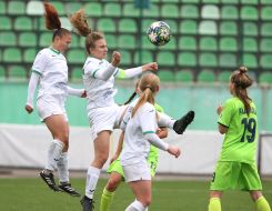 Игровой момент матча