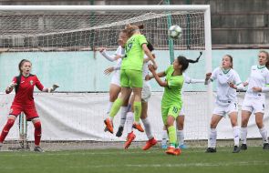 Игровой момент матча