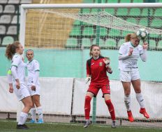 Игровой момент матча