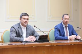 Mykhaylo Fedorov and Kyrylo Shevchenko