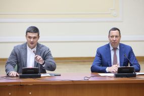 Mykhaylo Fedorov and Kyrylo Shevchenko