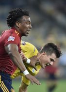 Football. League of Nations. The national team of Ukraine is the national team of Spain