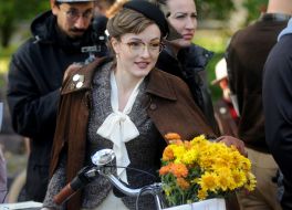 Участница осеннего "Ретро круиза"