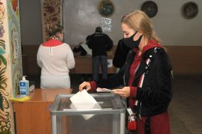 Voting in local elections began in Ukraine