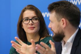 Kateryna Zadoyenko and Bohdan Ferens