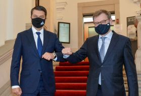 Дмитрий Разумков и Йохан Вадефул