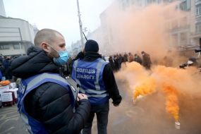 Action "Let's take traitorous judges to Rostov" near the Constitutional Court