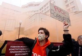 Action "Let's take traitorous judges to Rostov" near the Constitutional Court
