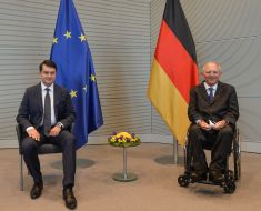 Встреча Дмитрия Разумкова с Вольфгангом Шойбле