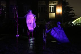 Feast of the Dead Flora in the Botanical Garden