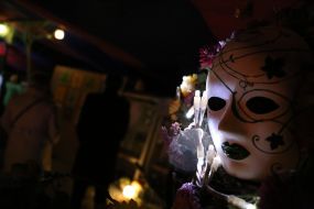 Feast of the Dead Flora in the Botanical Garden