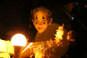 Feast of the Dead Flora in the Botanical Garden