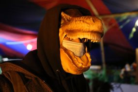 Feast of the Dead Flora in the Botanical Garden