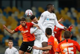 Soccer. FC Shakhtar (Donetsk) and FC Borussia (Mönchengladbach)