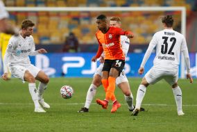 Soccer. FC Shakhtar (Donetsk) and FC Borussia (Mönchengladbach)