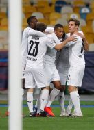 The players of FC Borussia (Mönchengladbach)