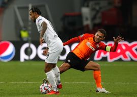 Soccer. FC Shakhtar (Donetsk) and FC Borussia (Mönchengladbach)