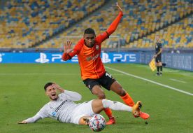 Soccer. FC Shakhtar (Donetsk) and FC Borussia (Mönchengladbach)